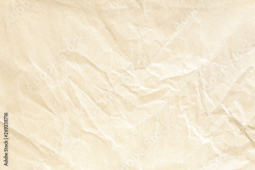 Old Crumpled brown paper texture