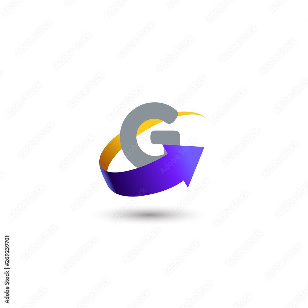 G Letter alphabet logo template G Letter alphabet logo template