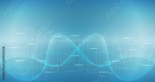 Vector Abstract Technoloty internet connection communication background concept.