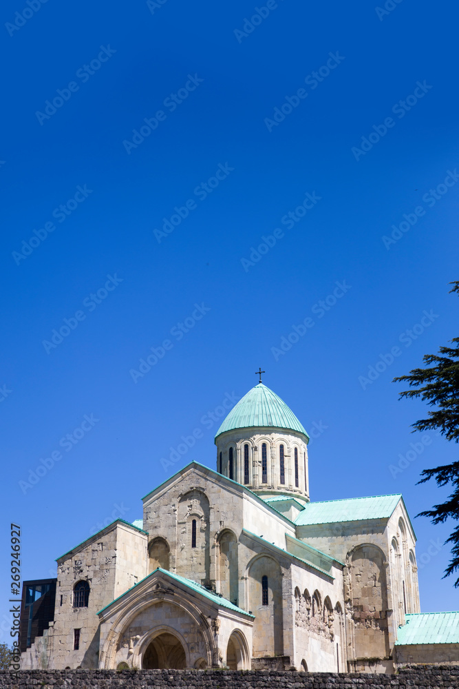 Bagrati Cathedral in the city of Kutaisi, Georgia