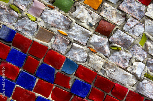 abstract mosaic colorful background