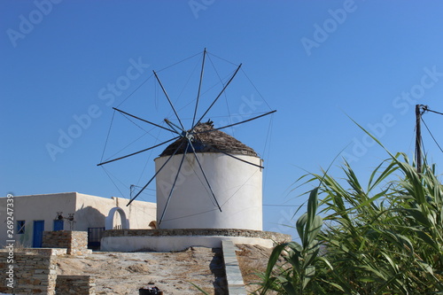 windmill in greece