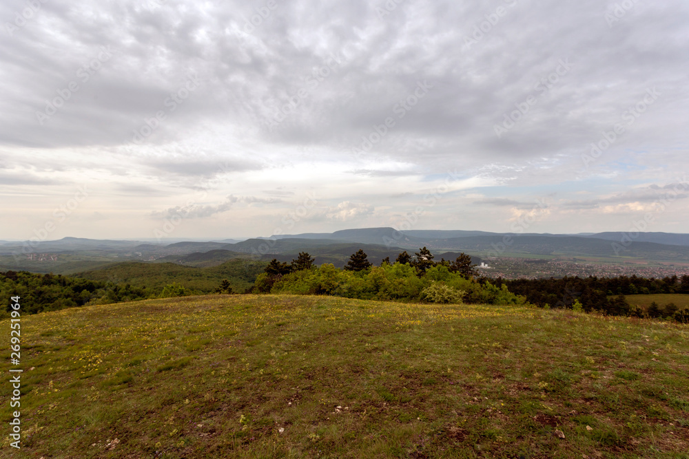 Obraz premium Nagy-Szenas mountain in the Pilis