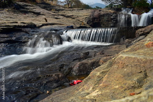 Kumbakkarai Water Falls in the foothills of the Kodaikanal Hills photo