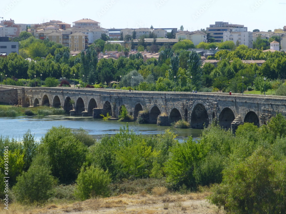 Merida. Historical city of Extremadura. Spain