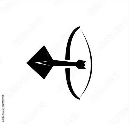 bow and arrow logo