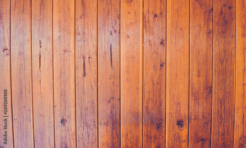 Naklejka premium texture of wooden boards floor