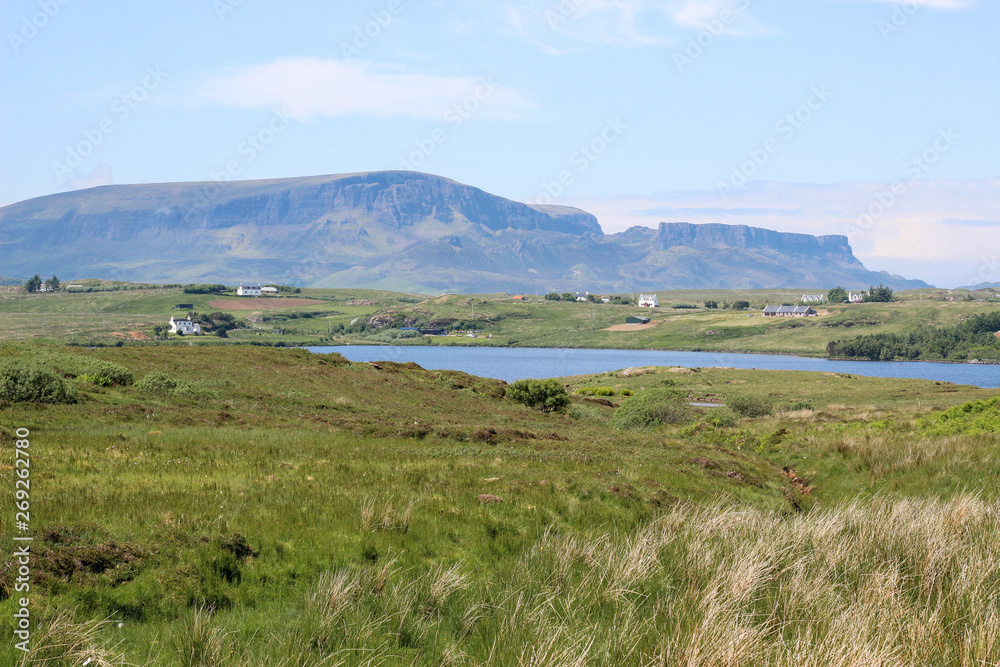 Isle of Skye coastline and countryside