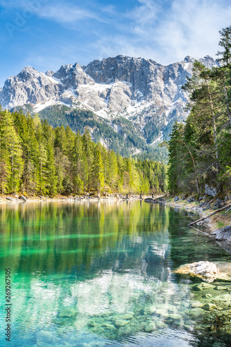 Eibsee Zugspitze Alpen Landschaft