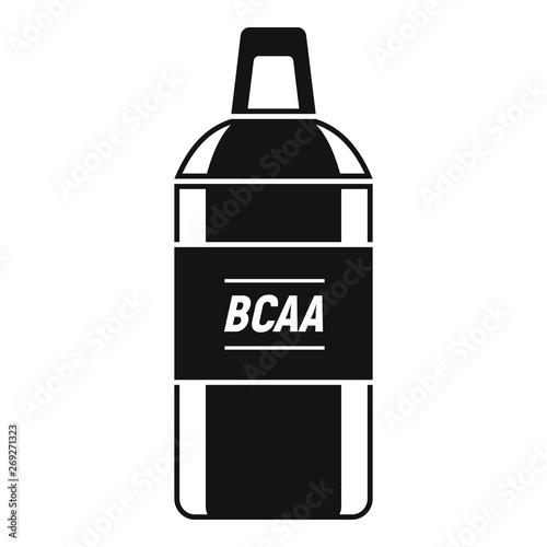 Bcca sport nutrition icon. Simple illustration of bcca sport nutrition vector icon for web design isolated on white background