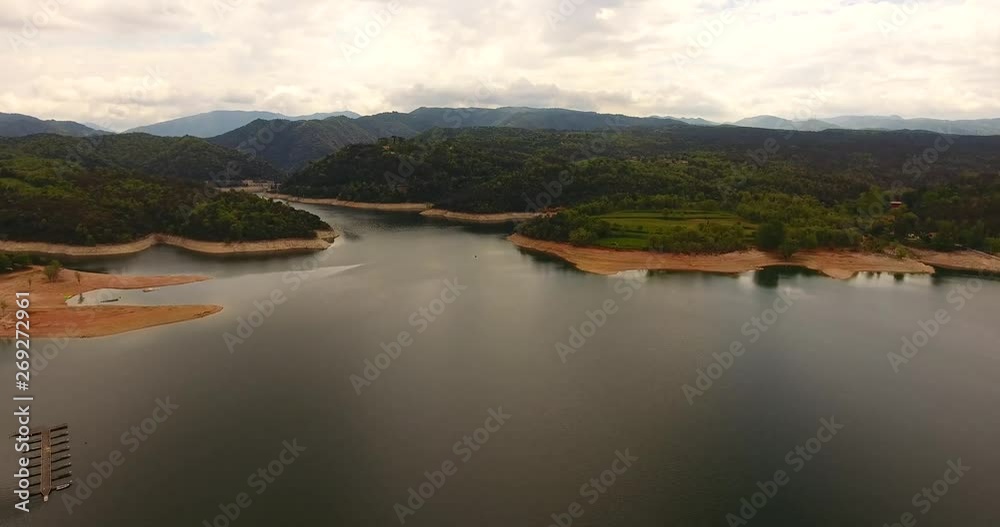 Aerial view of swamp of the Sau3 Aerial view of swamp of the Sau3