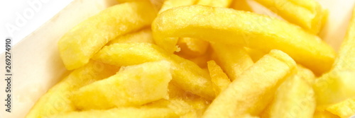 Close up fries
