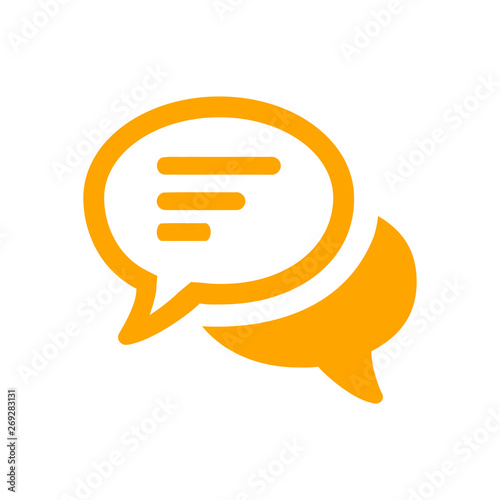 Chat icon, sms icon, comments icon, speech bubbles Icon