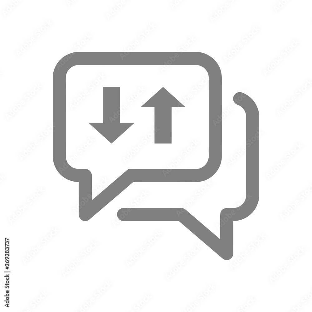 Chat icon, sms icon, chat, bubble, comments icon, communication, talk icon, speech bubbles Icon vector flat design Chat icon, sms icon, chat, bubble, comments icon, communication, talk icon, speech bubbles Icon vector flat design
