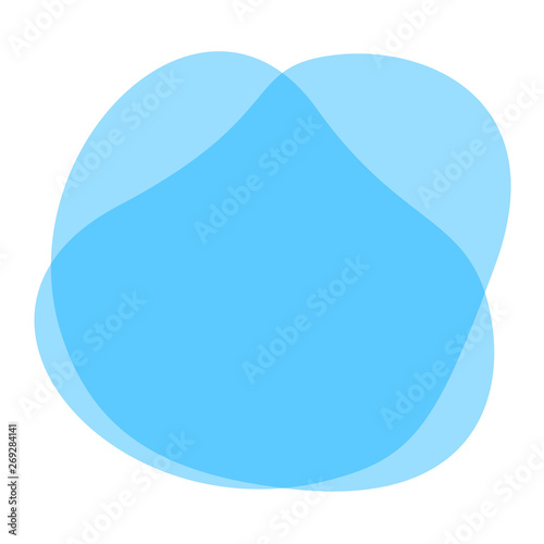 blue free shapes geometric for banner background, simple liquid stain brush flat blob for labels ad copy space, fluid spot template for logo graphic, simple ad banner colored gradient free shape waves