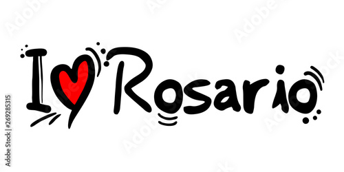 Rosario city of Argentina love