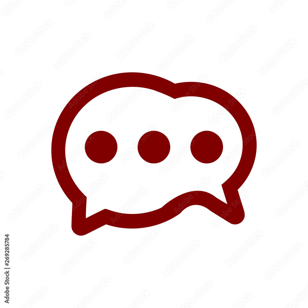 Chat icon, sms icon, chat, bubble, comments icon, communication, talk icon, speech bubbles maroon color Icon Chat icon, sms icon, chat, bubble, comments icon, communication, talk icon, speech bubbles maroon color Icon