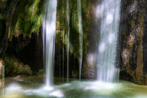 The Molina falls park in Italy photo