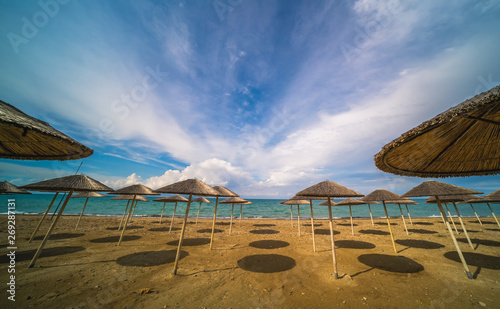 Sunshades on the Tsilivi Beach © Pav-Pro Photography 