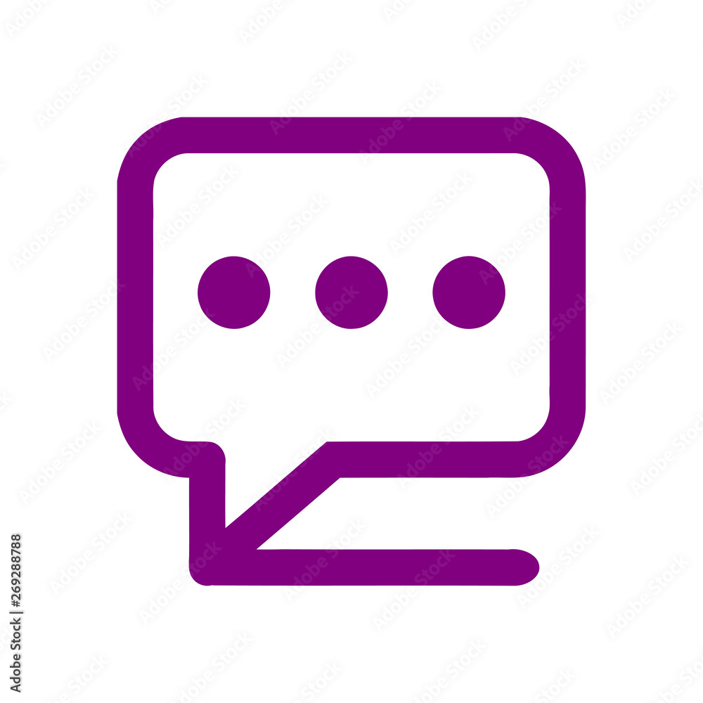 Chat icon, sms icon, chat, bubble, comments icon, speech bubbles purple color Icon Chat icon, sms icon, chat, bubble, comments icon, speech bubbles purple color Icon