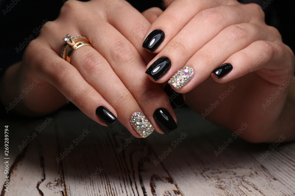 stylish design of manicure stylish design of manicure