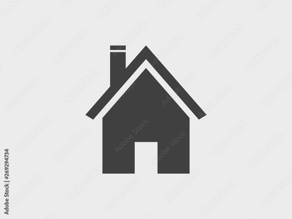 House building, home icon vector House building, home icon vector
