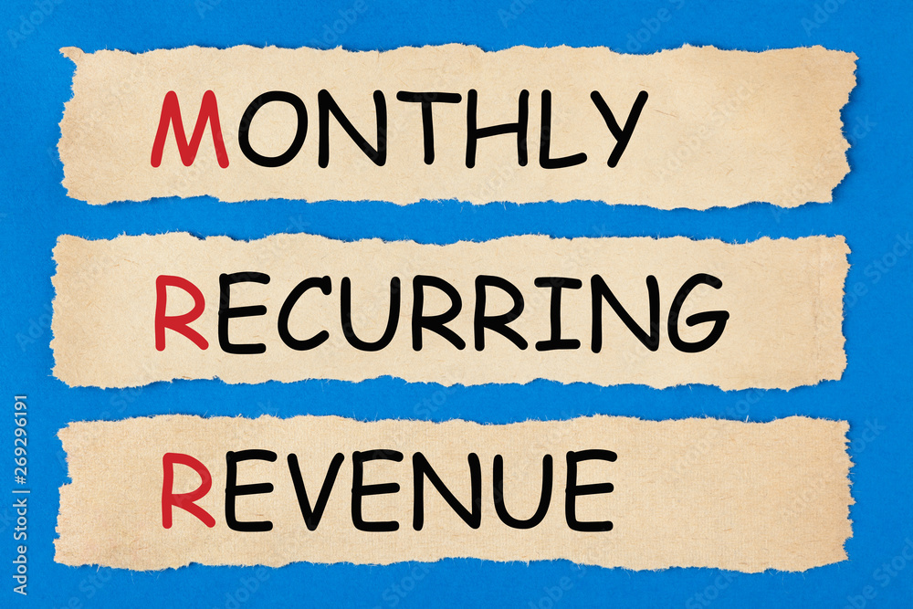 Monthly Recurring Revenue(MRR)