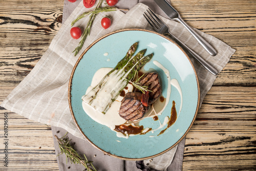 meat on a plate