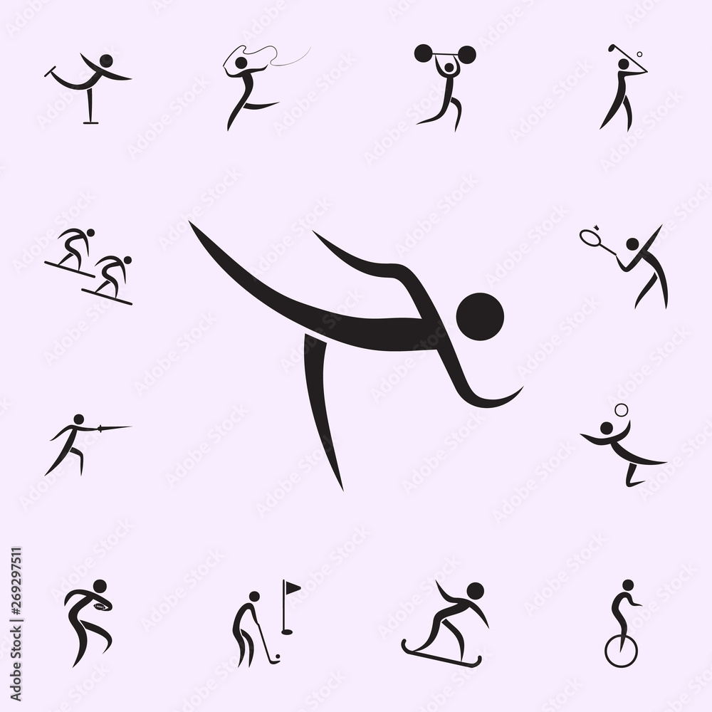 football icon. Elements of sportsman icon. Premium quality graphic design icon. Signs and symbols collection icon for websites, web design, mobile app on white background football icon. Elements of sportsman icon. Premium quality graphic design icon. Signs and symbols collection icon for websites, web design, mobile app on white background