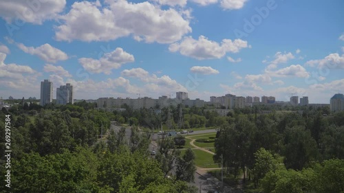 the view of the city of metropolis timelapse time lapse video time lapse