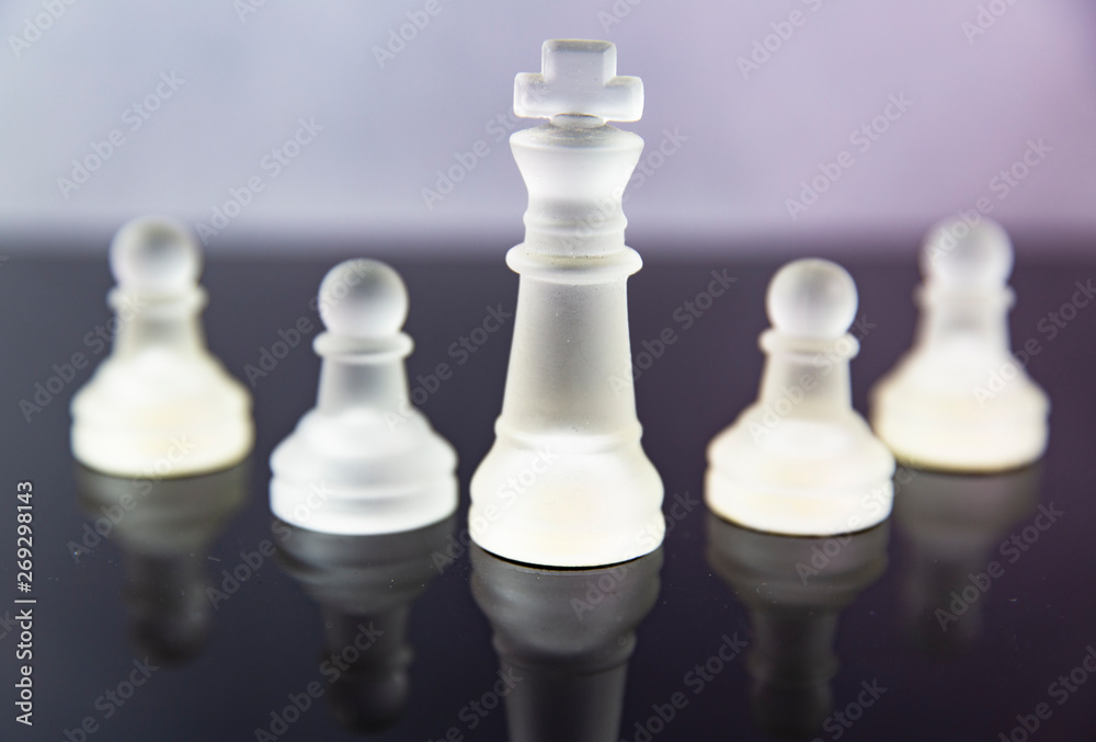 chess board game competition business concept chess board game competition business concept