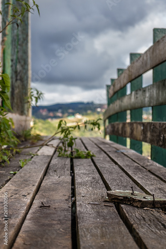 ponde de madeira