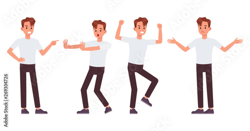 Man character vector design. no2