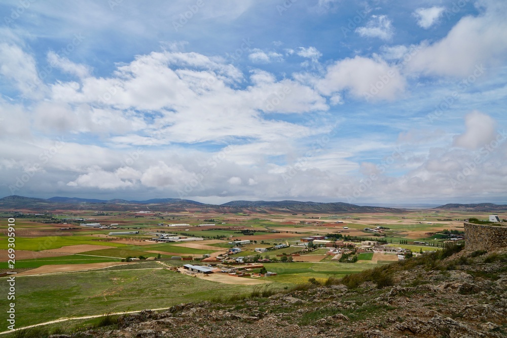 Obraz premium ラマンチャ地方の風景