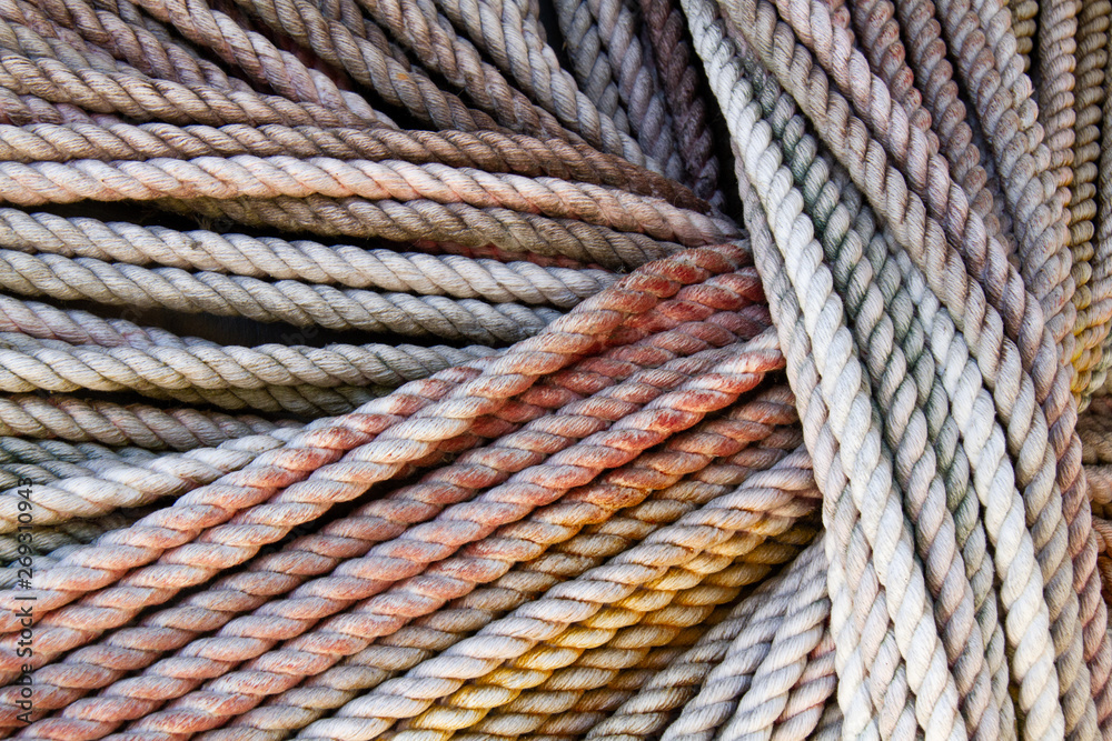 colorful intertwined ropes