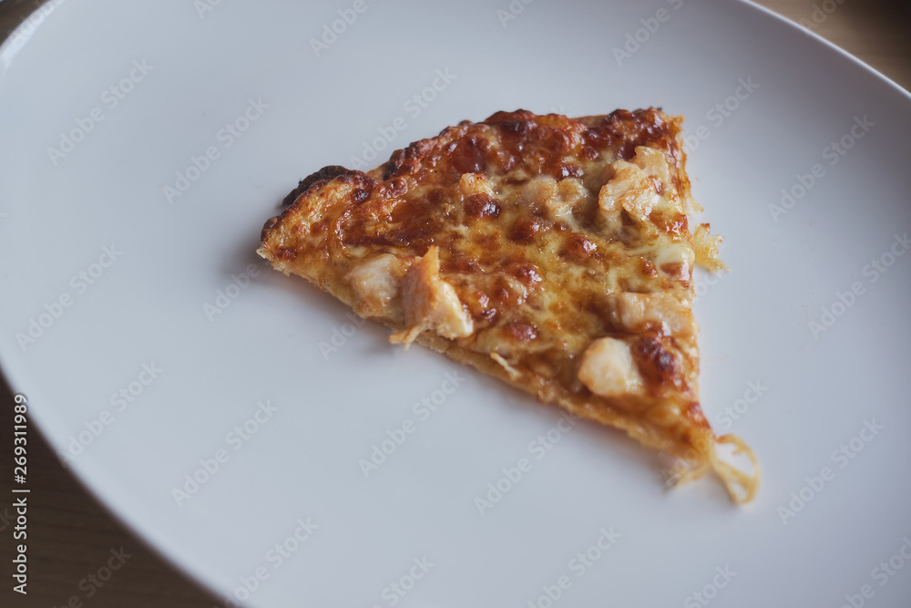 fresh and hot Pizza slice for lunch fresh and hot Pizza slice for lunch