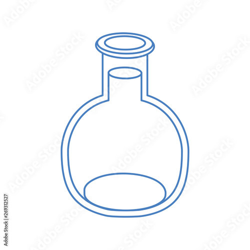 laboratory instruments in white background