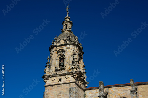 Church of Saint Anthony the Great. Bell tower (Iglesia de San Anton). Bilbao, Spain © DiegoCityExplorer