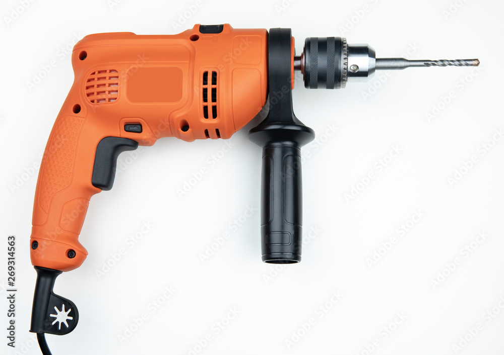 Cordless screwdriver with a drill