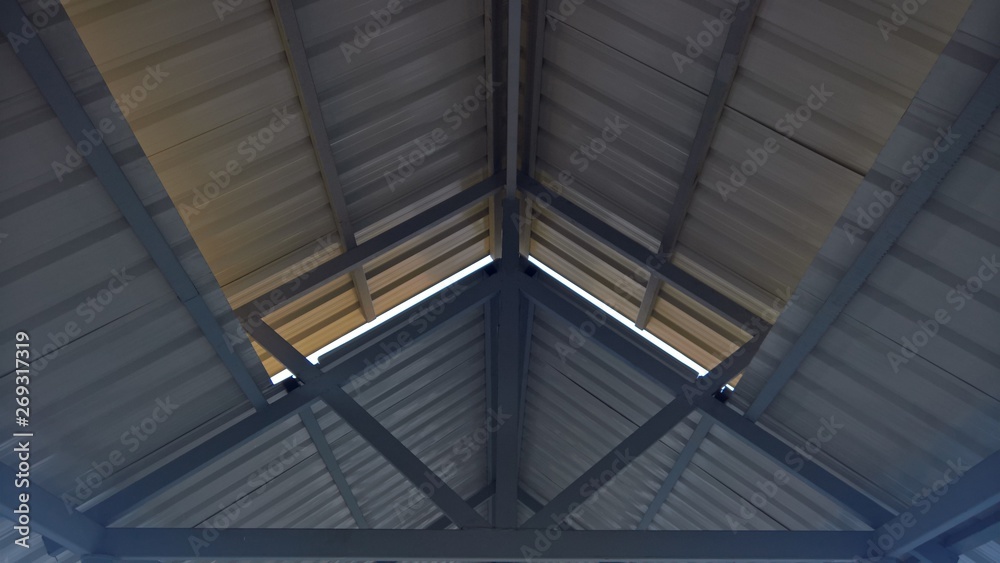 Fototapeta premium ceiling of modern building
