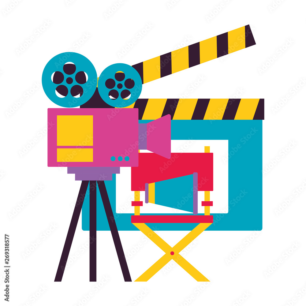 Obraz premium cinema movie design