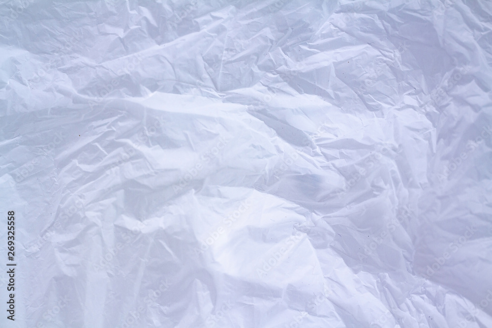 Obraz White plastic bag texture