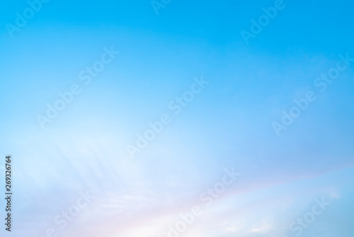 Beautiful Sky Cloud Landscape Background