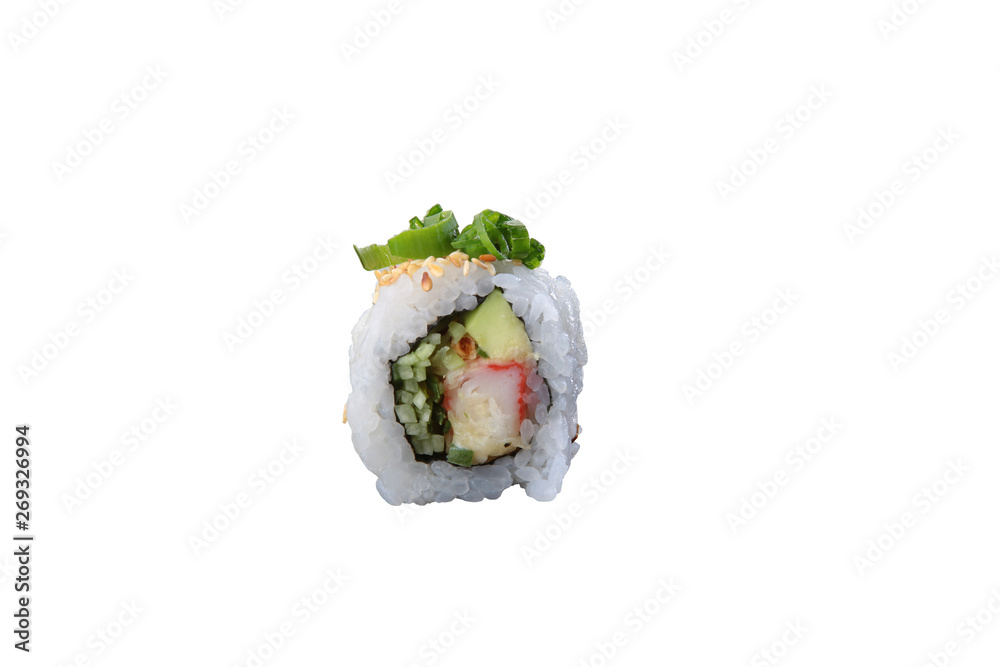sushi rolls isolated background sushi rolls isolated background