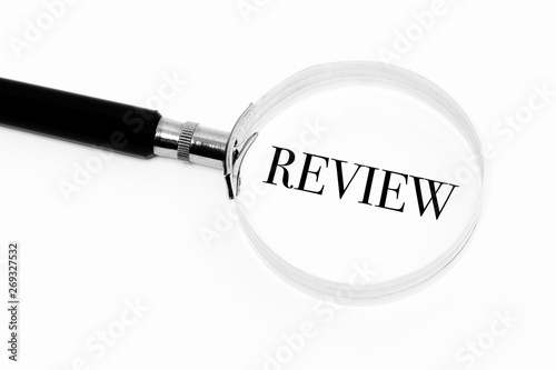 Review in the focus photo