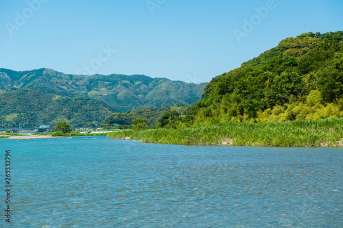  5月の仁淀川