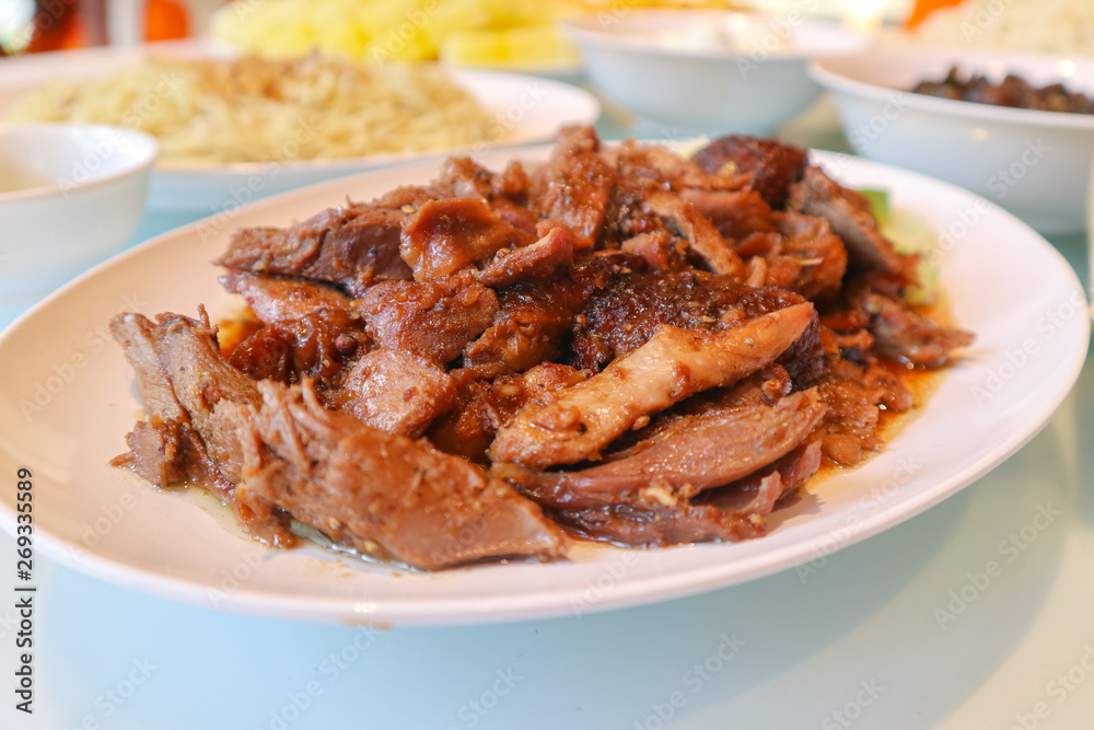 grilled meat and vegetables grilled meat and vegetables