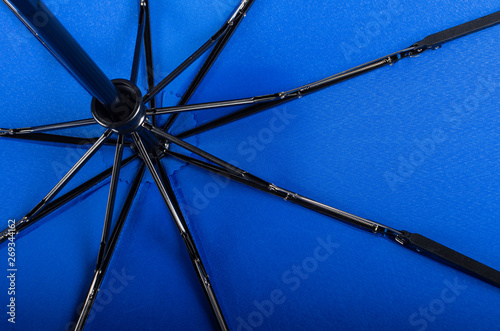 Windproof fiberglass umbrella ribs closeup