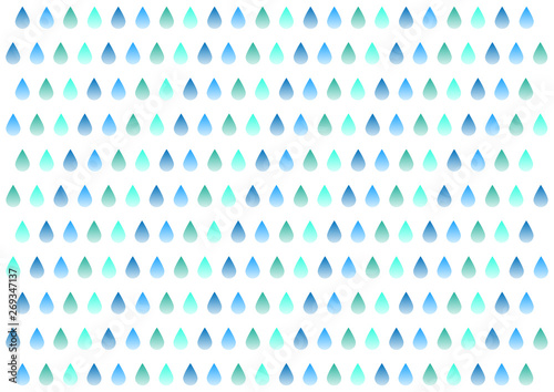 雨 しずく イラスト 背景模様 Stock Vector Adobe Stock