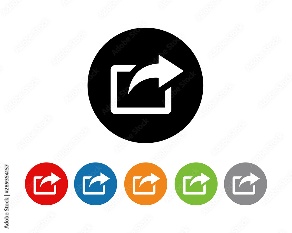 Share icon symbols vector Share icon symbols vector
